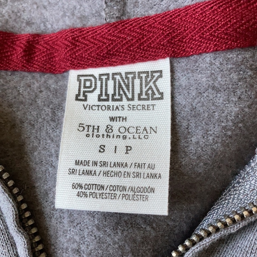Pink by Victoria’s Secret OU quarter zip hoodie - Picture 6 of 9